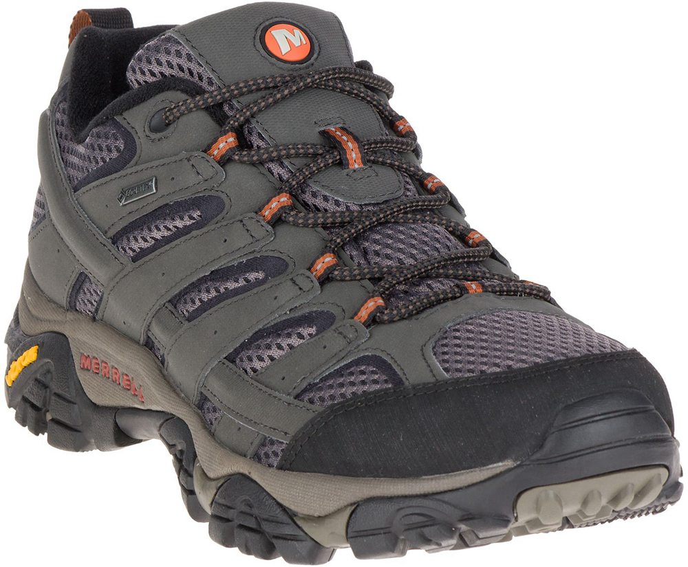 Merrell Hiking Shoes Grey - Moab 2 GORE-TEX® - Mens 27CXRBJGO
